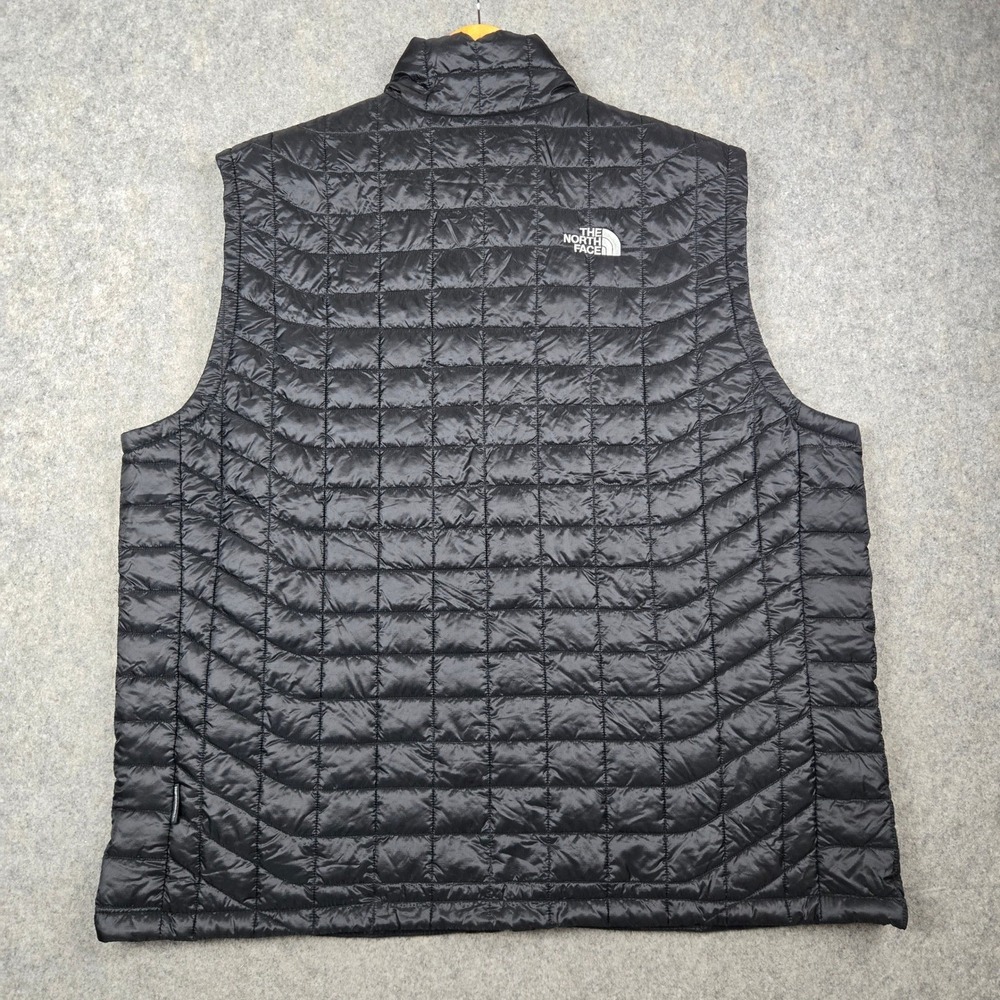 The North Face Thermoball Eco Vest Mens XXL Black Quilted Puffer Gorpcore Hiking - Picture 8 of 16